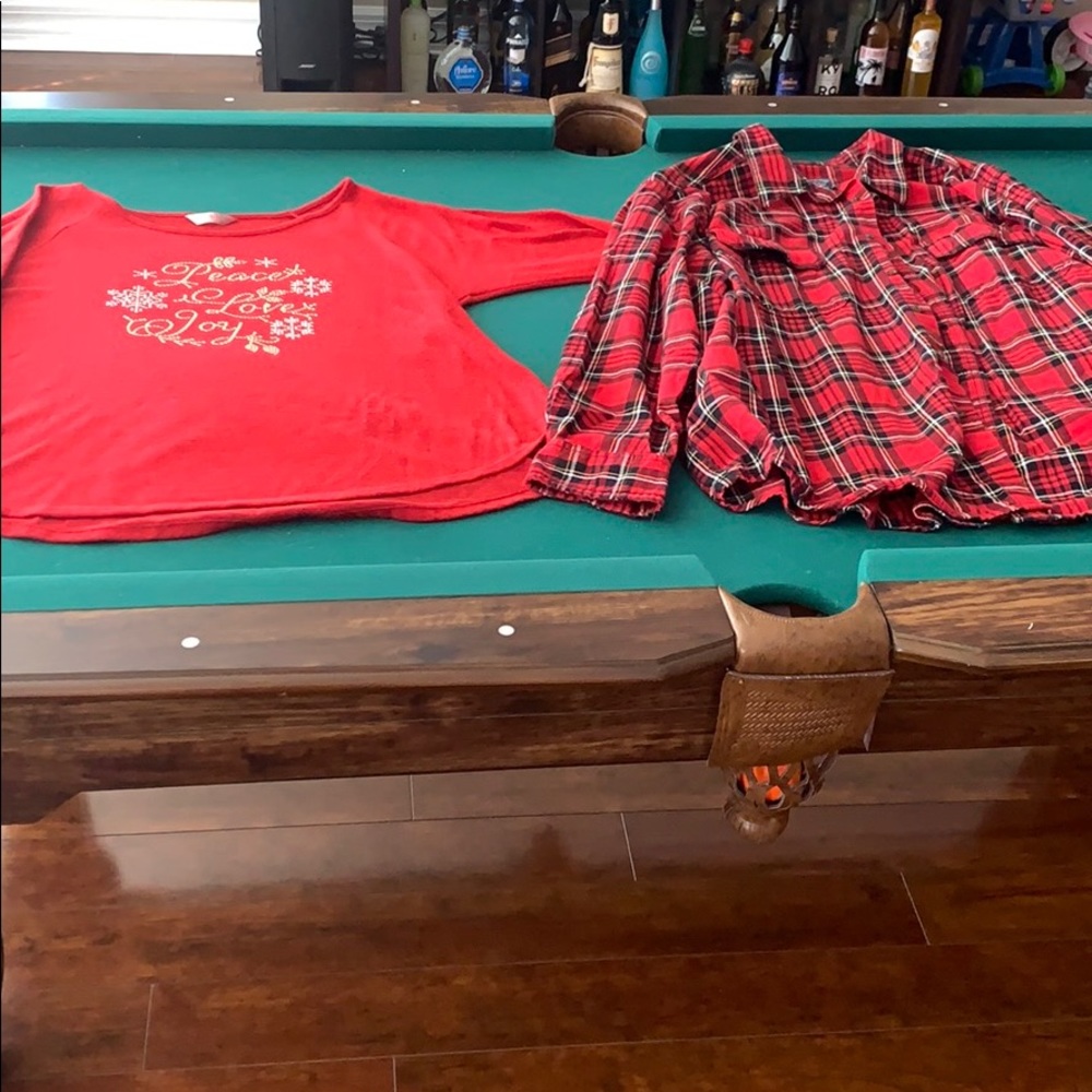 Plus women Christmas shirts